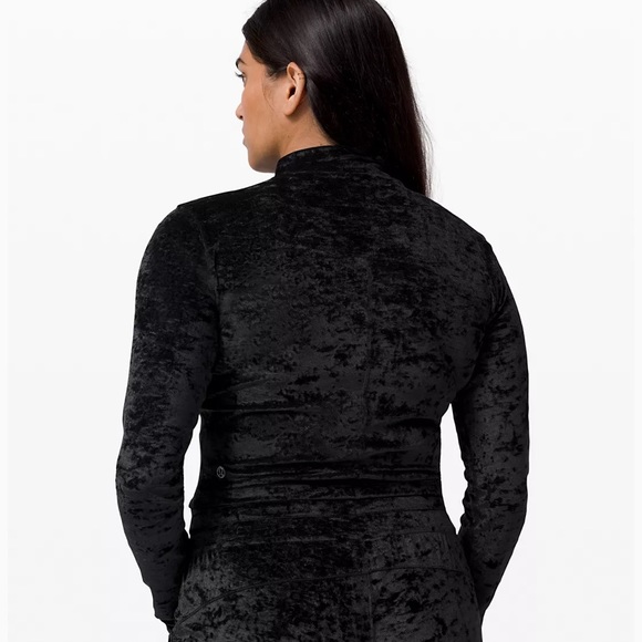 Lululemon All Aligned Mock Neck Long Sleeve Velvet - Picture 3 of 4